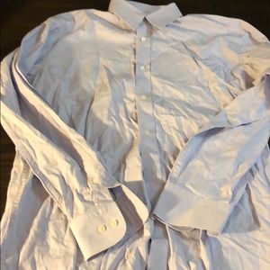 Ragazzo dress shirt size 18r Grayish Blue